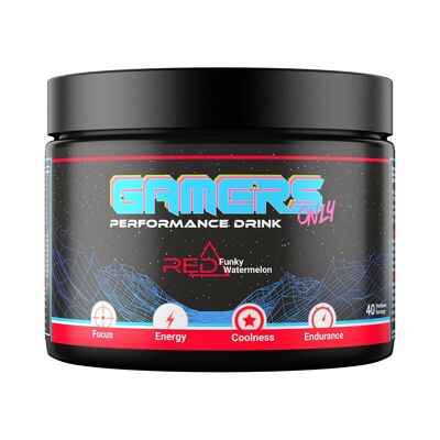 GAMERS ONLY Performance Drink RED Funky Watermelon 200 g