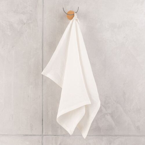 Natural hemp tea towel | off white
