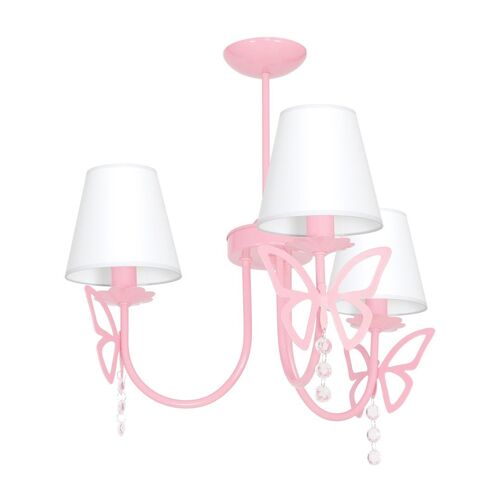 Milagro Chandelier Charlotte Pink 1