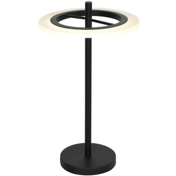 Milagro Lampe de table Cosmo 12W LED Noir 1