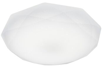 Milagro Plafonnier Hex 16W LED Blanc 7