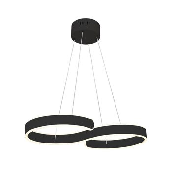 Milagro Suspension Infinity Noir 60W LED 1