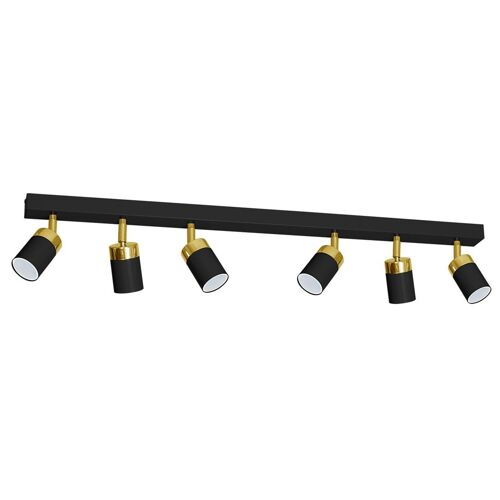 Milagro Ceiling Lamp Joker Black/Gold 3