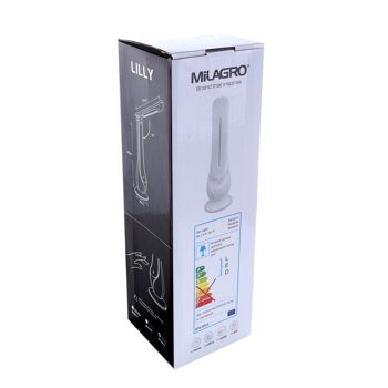 Milagro Lampe de Bureau Lilly Blanc 4W LED 5