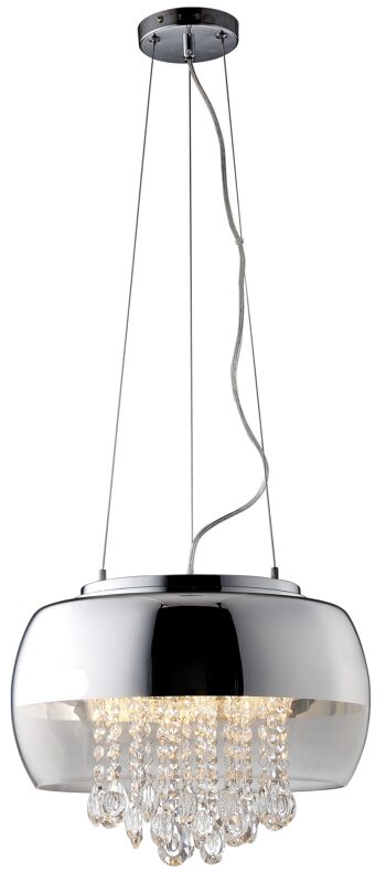 Milagro Suspension Luna LED Chrome 1 9