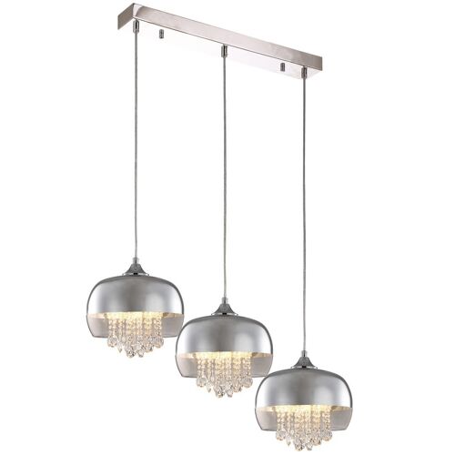 Milagro Pendant Lamp Luna LED Chrome 3