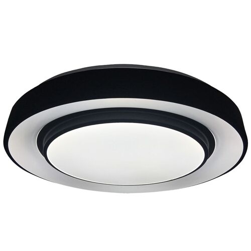 Milagro Ceiling Lamp Naomi Smart 24W LED Black
