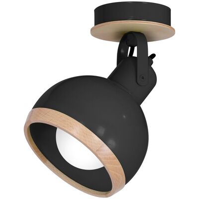 Milagro Wall Lamp Oval Black