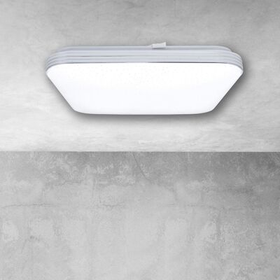 Milagro Plafoniera Palermo 40W LED Dimmerabile+ Telecomando Bianco