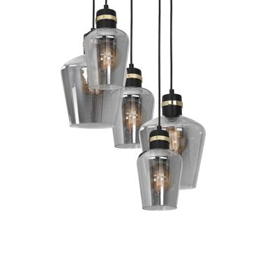 Milagro Pendant Lamp Richmond Black /Gold Knot