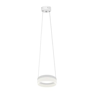 Milagro Lámpara Colgante Aro 12W LED Blanco