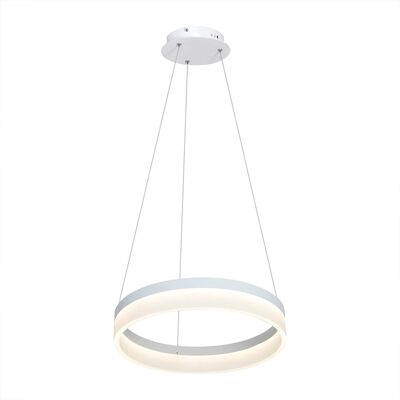 Milagro Pendelleuchte Ring 24W LED Weiß