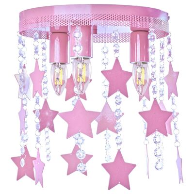 Milagro Lampada da Soffitto Star Rosa Chiaro