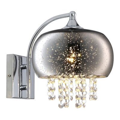 Milagro Wall Lamp Starlight Chrome