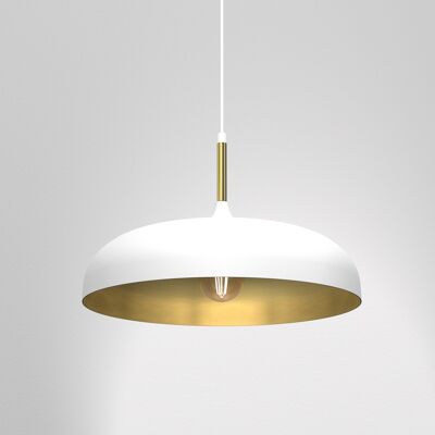 Milagro Pendant Lamp Lincoln White