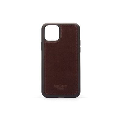 iPhone 11 Pro Protective Leather Cover - Brown - Brown
