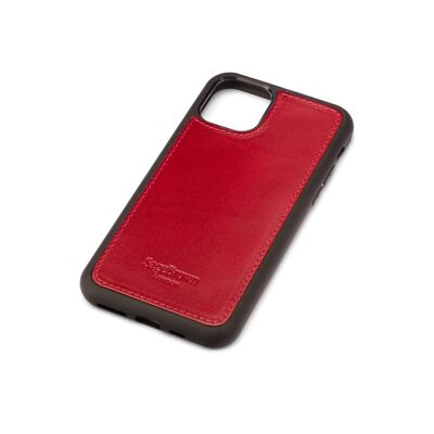 iPhone 11 Protective Leather Cover - Red - Red