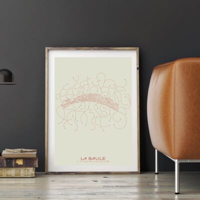 Mapa La Baule Beige