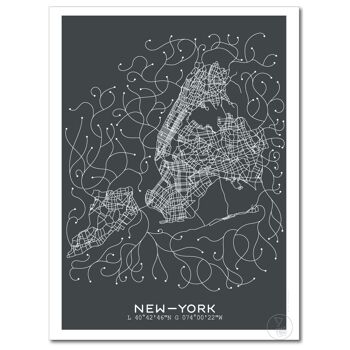 Plan New-York Noir 2