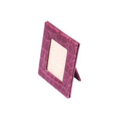 Mini Photo Frame - Purple Croc - Purple croc