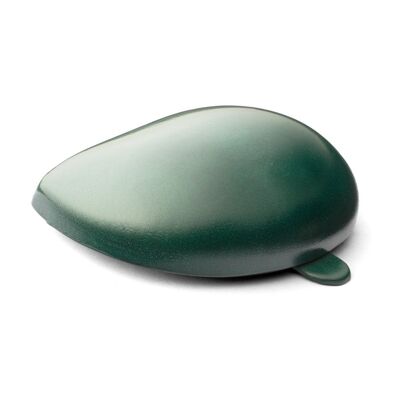 Moulded Compact Coin Purse - Green - Green