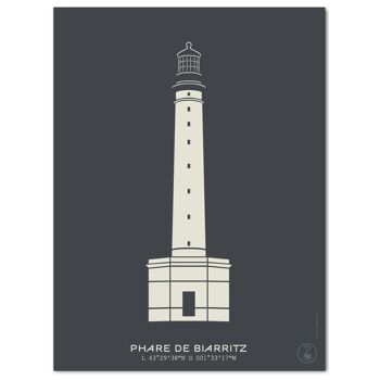 Phare De Biarritz Noir 2