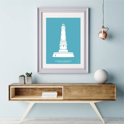 Cordouan Blue Lighthouse