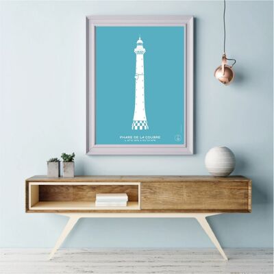 Blue Coubre Lighthouse