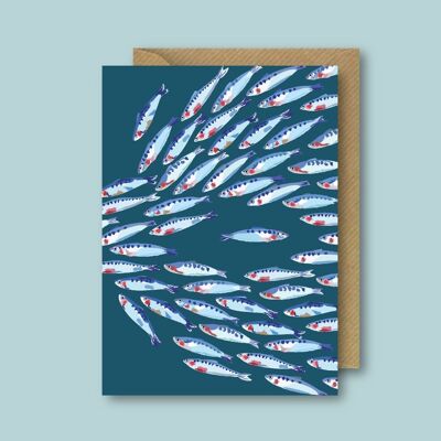 Eins zu einer Million - Fischkarte - 1 Einzelkarte