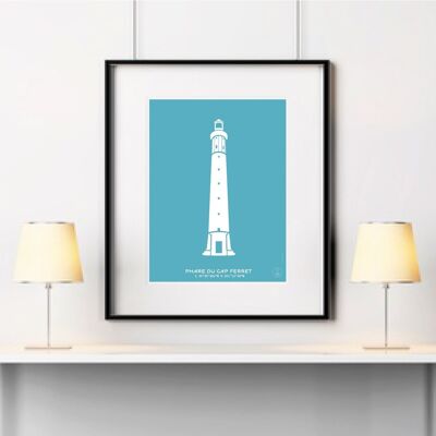 Cap Ferret Blue Leuchtturm