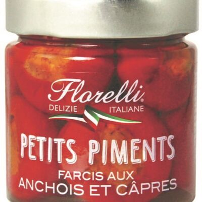 FLORELLI PETITS PIMENTS FARCIS AUX ANCHOIS ET CÂPRES 190G