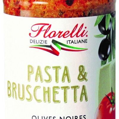 FLORELLI PASTA & BRUSCHETTA OLIVES-RICOTTA-TOMATES 190G