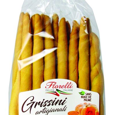 FLORELLI GRISSINI ARTIGIANALI COURGE ET CURCUMA 175 G