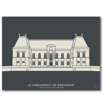 Rennes Parlement De Bretagne Noir 2