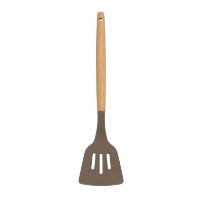 Eliott openwork spatula
silicone with handle
in wood