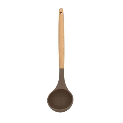 Ladle eliott
silicone with handle
in wood