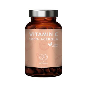 Vitamine C 100% Acérola 60 gélules 1