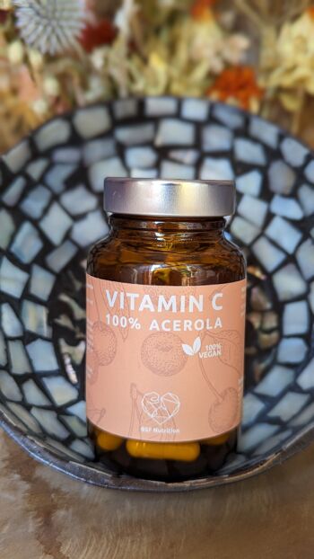 Vitamine C 100% Acérola 60 gélules 6