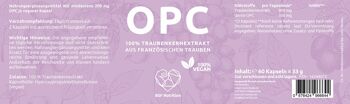 OPC 100% extrait de pépins de raisin 60 gélules 2