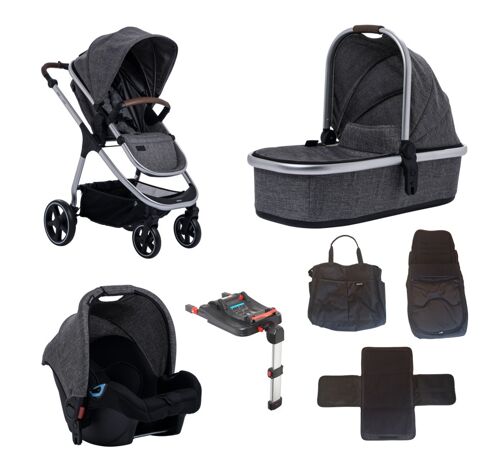 Cosmos Bloom Full Travel System Bundle Koala Grey