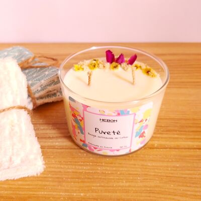 Cotton Flower Purity Candle