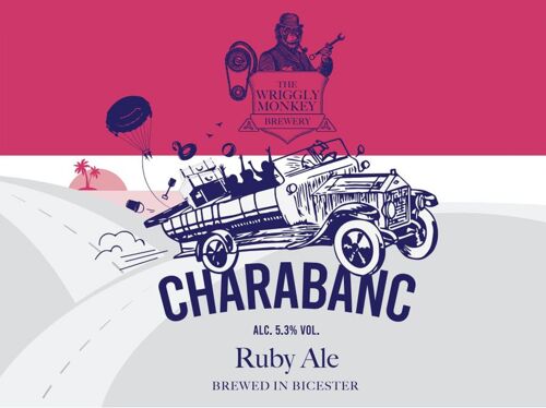 3L Bag In Box - Charabanc 5.3% Ruby Ale