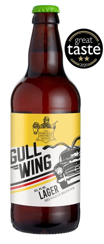 12 bouteilles de 500 ml - Gullwing 4% bière blonde 1