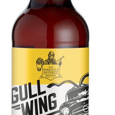 12x500ml bottles - Gullwing 4% lager