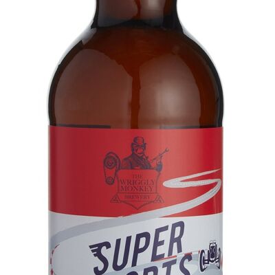 12x500ml Bottles - Super Sports - 3.2% Very Pale Ale