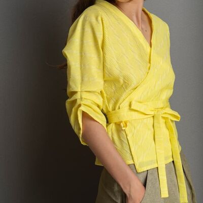 Kimono jaune KONOHA - T4