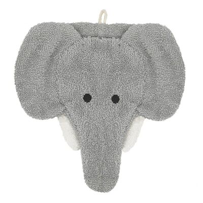 Gant de toilette BIO éléphant - grand