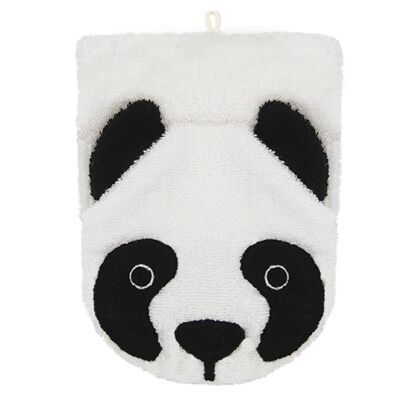 Gant de toilette BIO Panda - grand