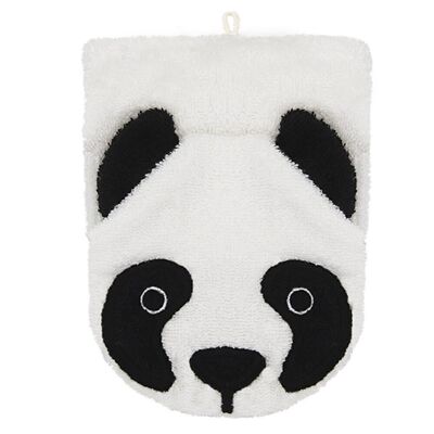 ORGANIC washcloth Panda - large