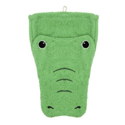 Cocodrilo de toallita ORGÁNICA - pequeño